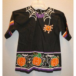 Women's Handmade Halloween Top, Size Medium
